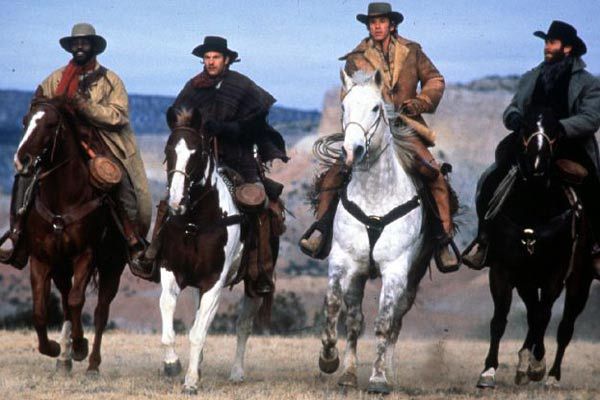 Silverado : Foto Scott Glenn, Kevin Kline, Kevin Costner, Danny Glover