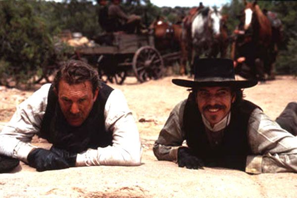 Wyatt Earp : Foto Dennis Quaid, Kevin Costner