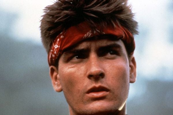 Pelotón : Foto Charlie Sheen, Oliver Stone