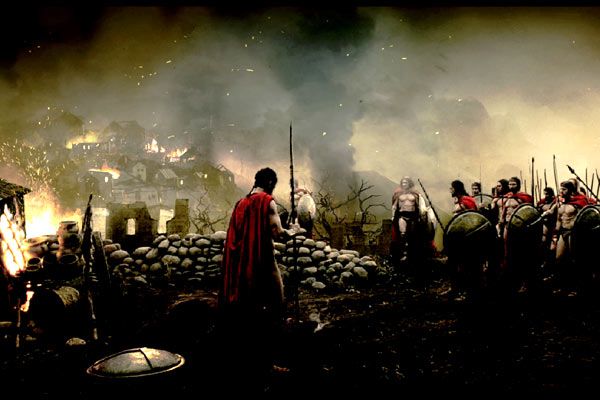 300 : Foto Vincent Regan, Gerard Butler