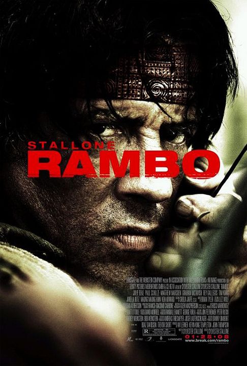 Rambo 4: Regreso al infierno : Póster