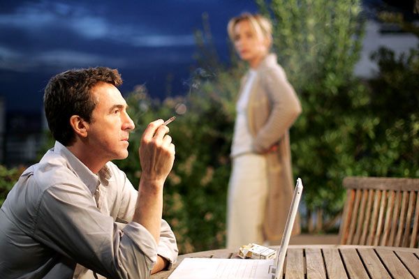 Foto Kristin Scott Thomas, Harlan Coben, Guillaume Canet, François Cluzet