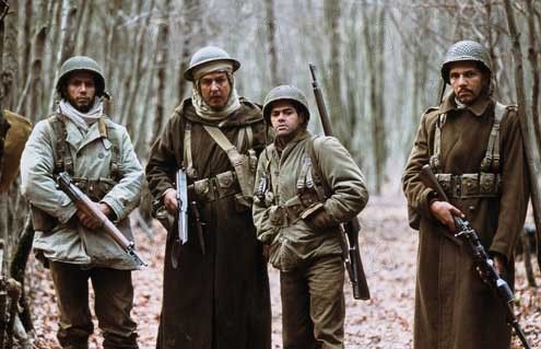 Foto Roschdy Zem, Rachid Bouchareb, Sami Bouajila