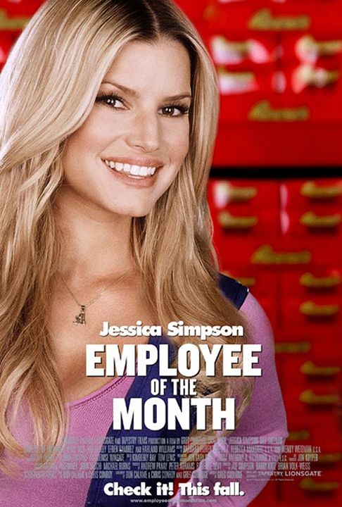 El empleado del mes : Póster Jessica Simpson