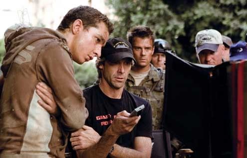Transformers : Foto Shia LaBeouf, Michael Bay, Josh Duhamel