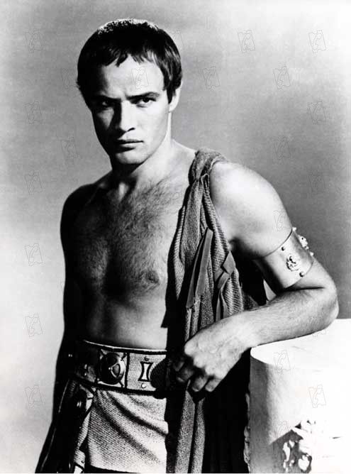 Foto Joseph L. Mankiewicz, Marlon Brando