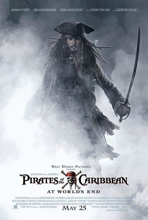 Piratas del Caribe: En el fin del mundo : Póster