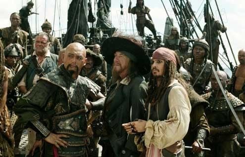 Piratas del Caribe: En el fin del mundo : Foto Johnny Depp, Geoffrey Rush, Gore Verbinski