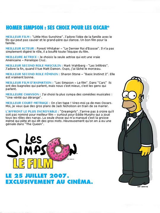 Los Simpson: La película : Póster
