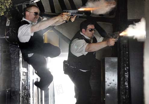 Hot Fuzz: Super policías : Foto Nick Frost, Simon Pegg, Edgar Wright