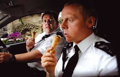 Hot Fuzz: Super policías : Foto Simon Pegg, Nick Frost, Edgar Wright