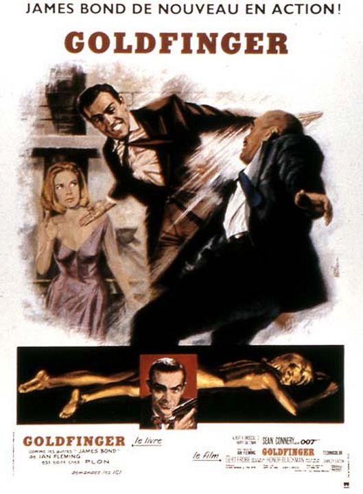 007 contra Goldfinger : Póster