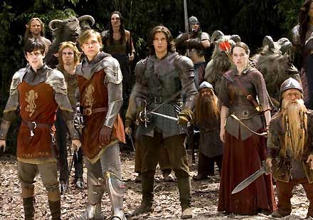 Las crónicas de Narnia: El príncipe Caspian : Foto Ben Barnes, Peter Dinklage, Anna Popplewell, Andrew Adamson