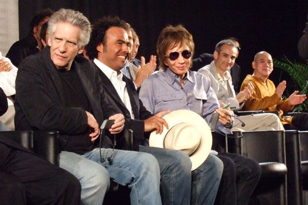 Foto Michael Cimino, David Cronenberg, Olivier Assayas