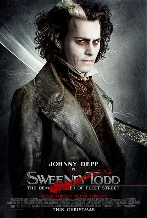 Sweeney Todd: El barbero demoníaco de la calle Fleet : Póster