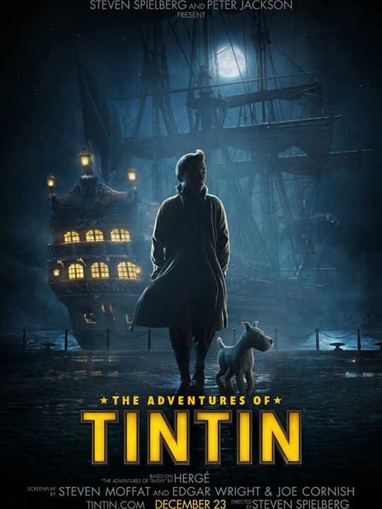 Las aventuras de Tintín - El secreto del Unicornio : Póster