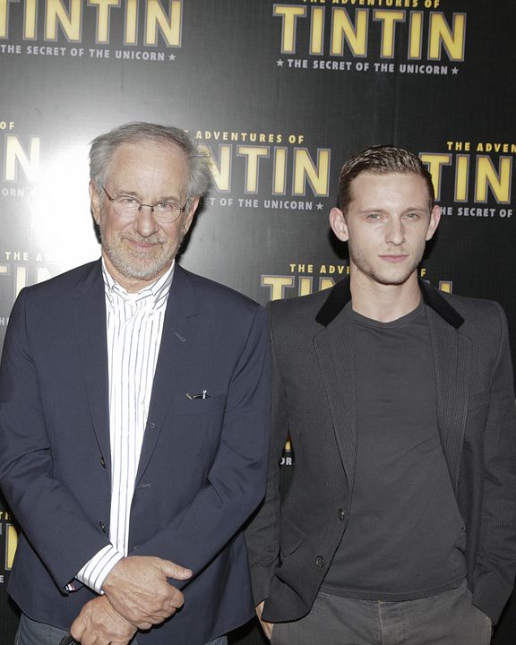 Las aventuras de Tintín - El secreto del Unicornio : Cobertura de revista Jamie Bell, Steven Spielberg