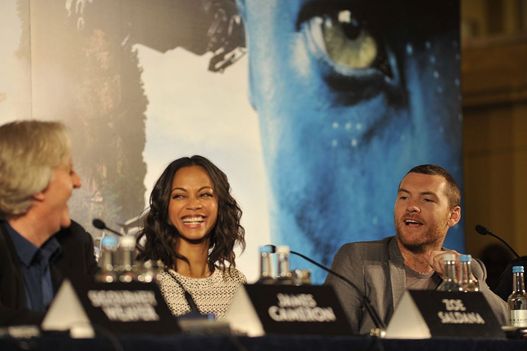 Avatar : Foto James Cameron, Zoe Saldana, Sam Worthington
