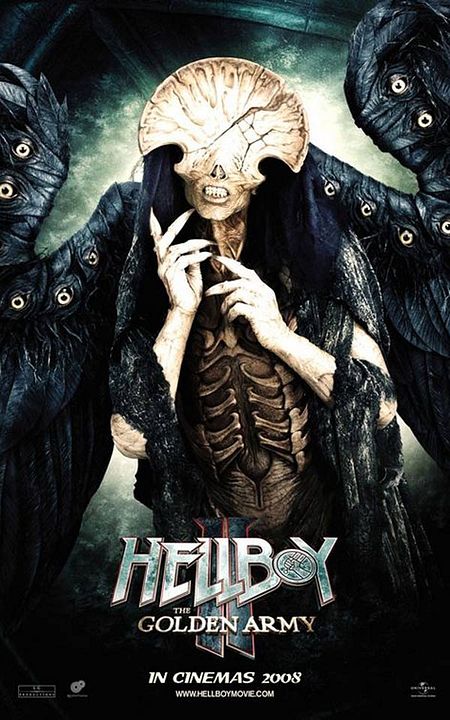 Hellboy II. El ejército dorado : Póster Mike Mignola