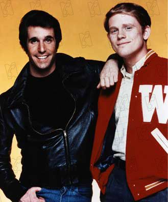Foto Henry Winkler, Ron Howard