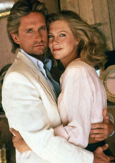 Foto Michael Douglas, Kathleen Turner