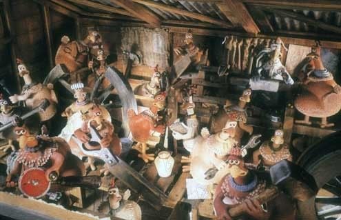 Pollitos en fuga : Foto