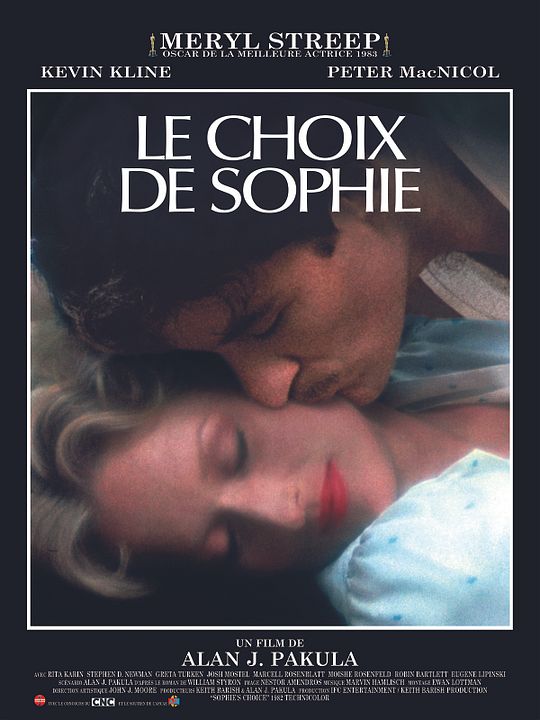 La decisión de Sophie : Póster