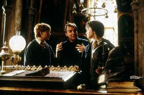 Harry Potter y la cámara secreta : Foto Chris Columbus, Daniel Radcliffe, Rupert Grint
