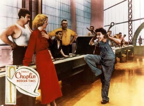 Tiempos modernos : Foto Charles Chaplin