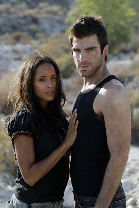 Foto Zachary Quinto, Dania Ramirez
