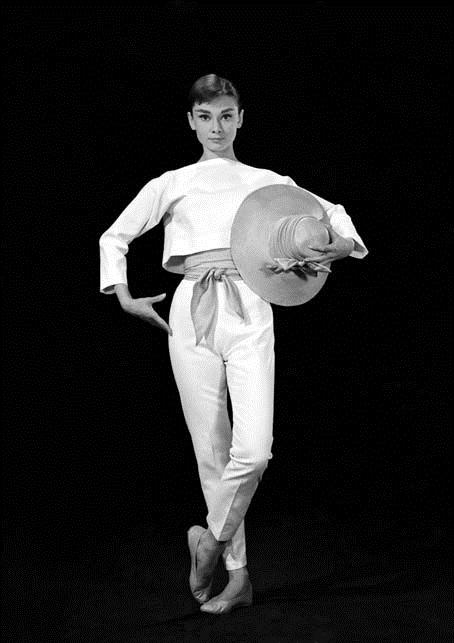 Foto Stanley Donen, Audrey Hepburn