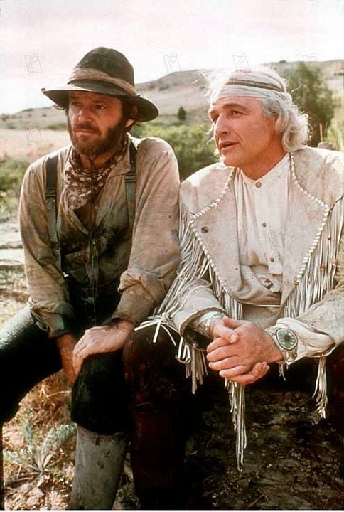 Duelo de gigantes : Foto Marlon Brando, Jack Nicholson