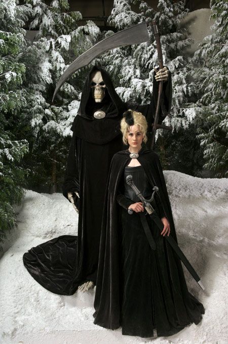 Foto Ian Richardson, Michelle Dockery