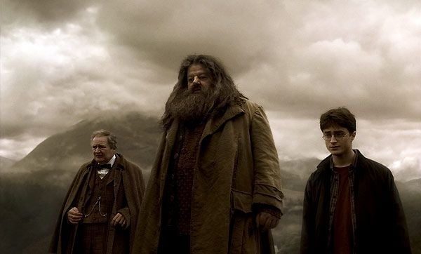 Harry Potter y el misterio del príncipe : Foto Jim Broadbent, Robbie Coltrane, Daniel Radcliffe