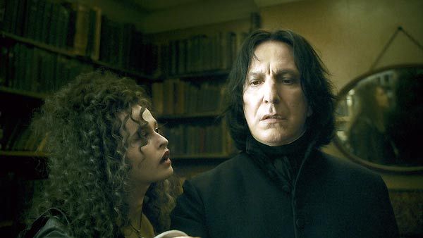 Harry Potter y el misterio del príncipe : Foto Helena Bonham Carter, Alan Rickman