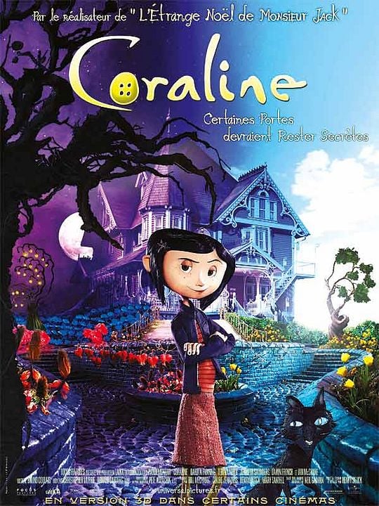 Coraline y la puerta secreta : Póster Henry Selick