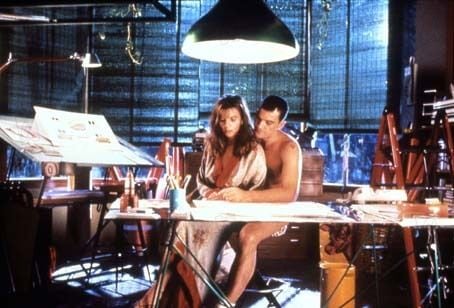 Átame : Foto Victoria Abril, Pedro Almodóvar, Antonio Banderas