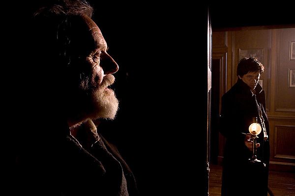 El hombre lobo : Foto Benicio Del Toro, Joe Johnston, Anthony Hopkins