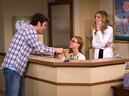 Foto Sarah Chalke, Josh Radnor, Britney Spears