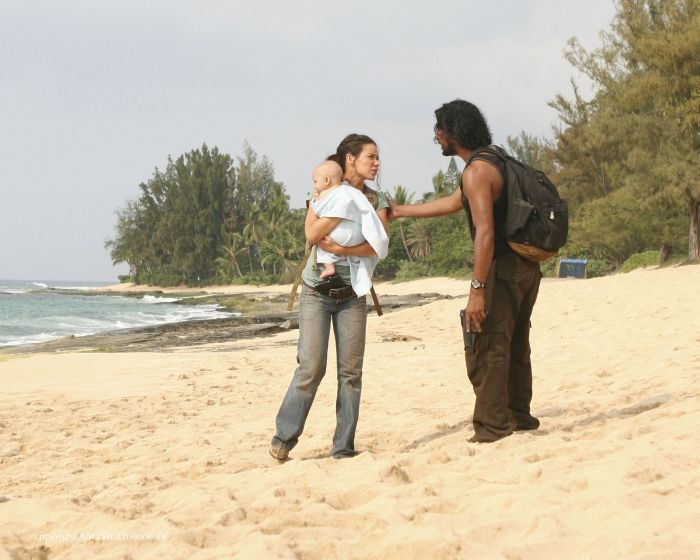 Foto Evangeline Lilly, Naveen Andrews