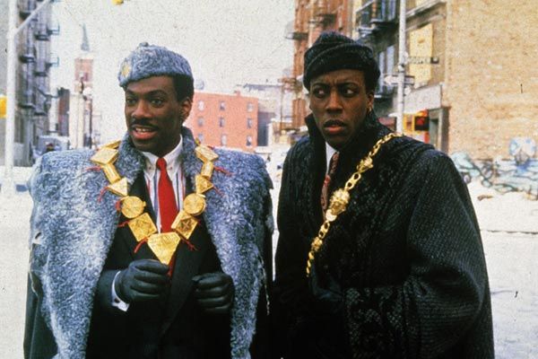 Un príncipe en Nueva York : Foto Arsenio Hall, John Landis, Eddie Murphy