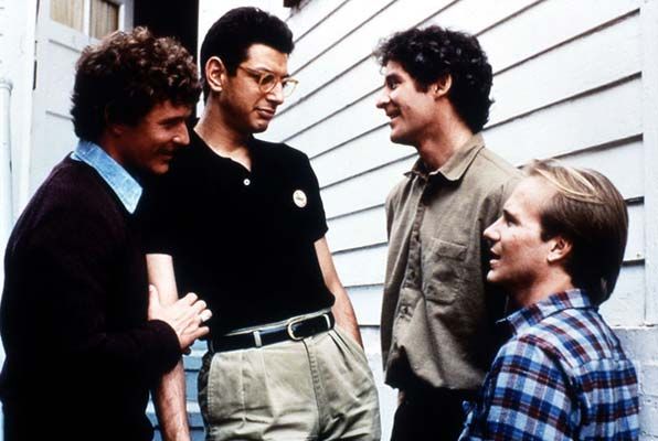 Foto Jeff Goldblum, Kevin Kline, William Hurt