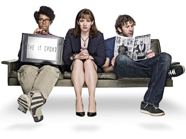 Foto Richard Ayoade, Chris O'Dowd, Katherine Parkinson
