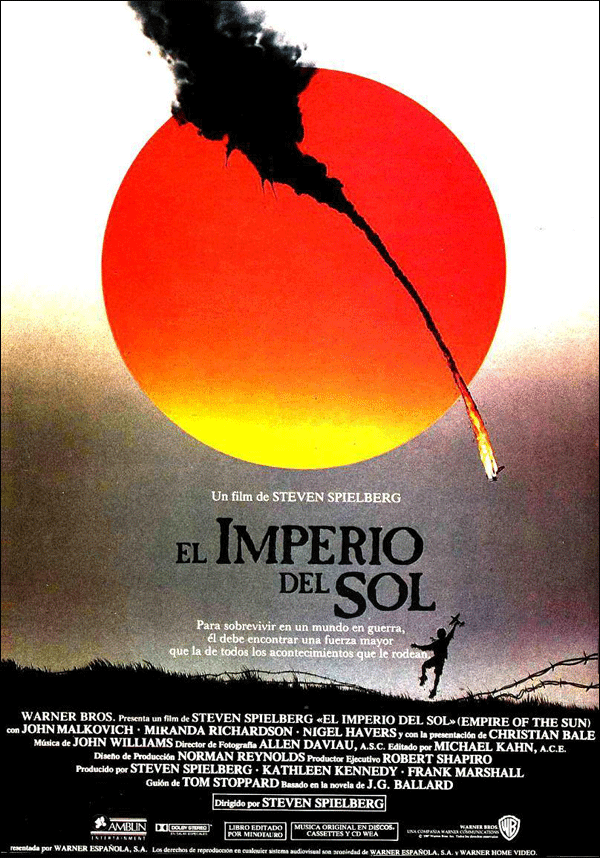 El imperio del sol : Póster