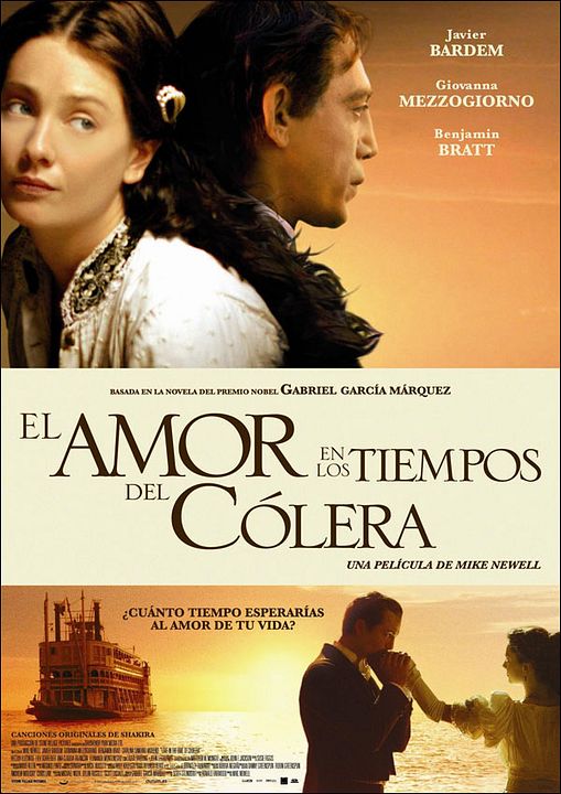 El amor en los tiempos del cólera : Póster