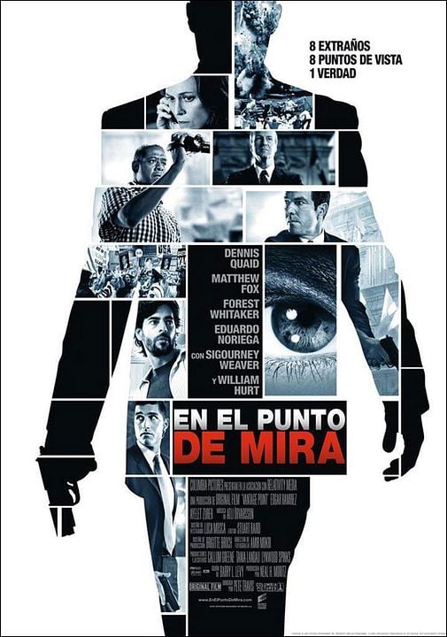 Justo en la mira : Póster