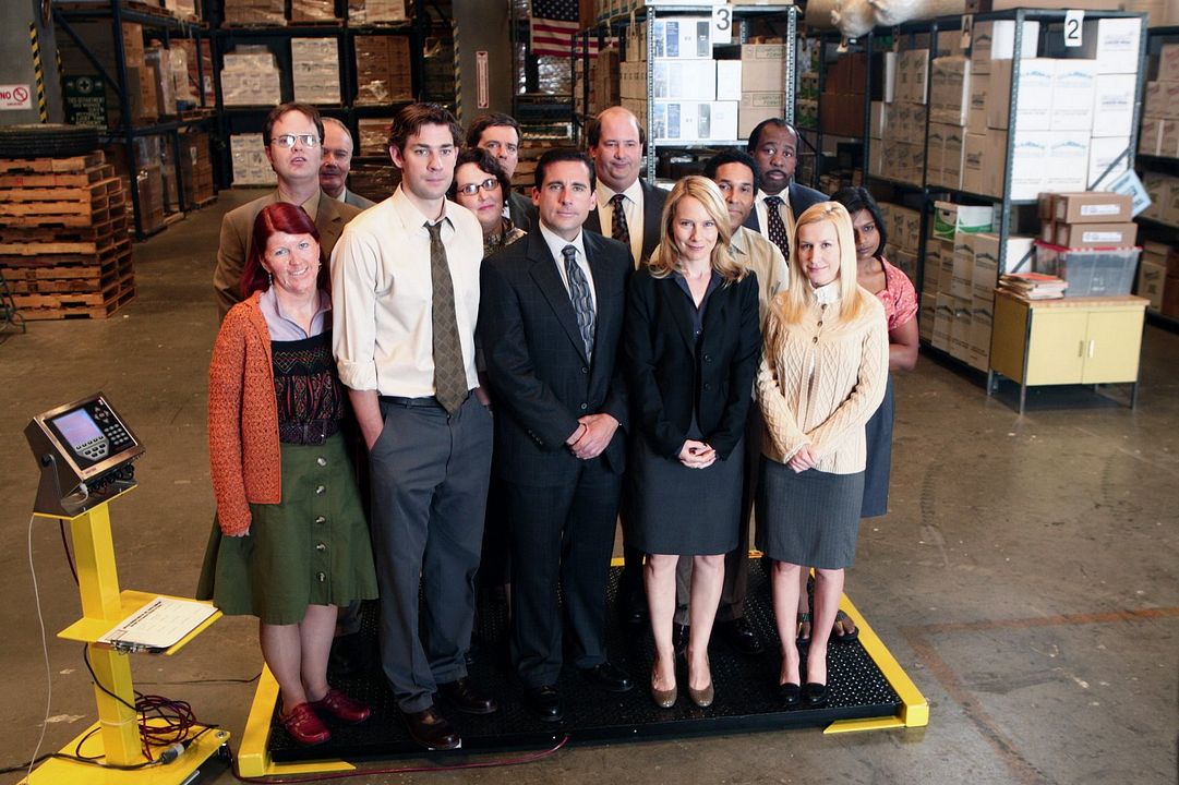 Foto Oscar Núñez, Kate Flannery, John Krasinski, Phyllis Smith, Ed Helms, Mindy Kaling, Angela Kinsey, Brian Baumgartner, Creed Bratton, Rainn Wilson, Amy Ryan, Steve Carell