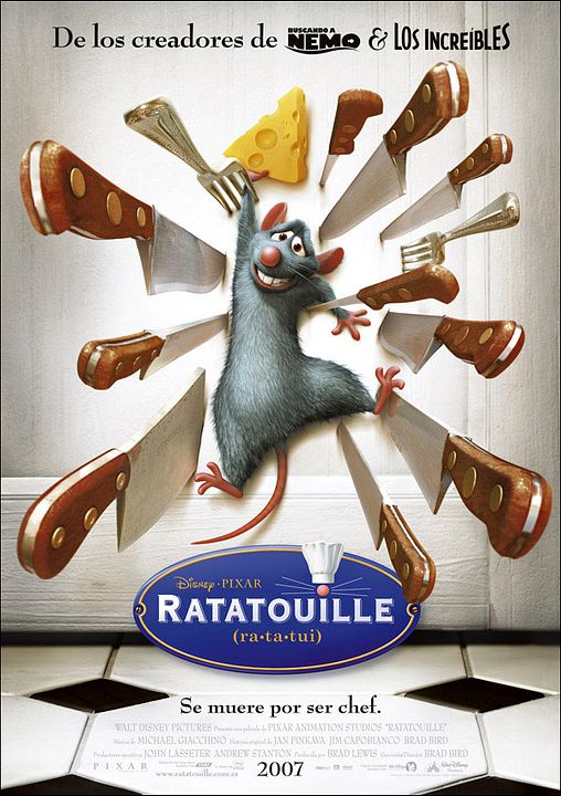 Ratatouille : Póster