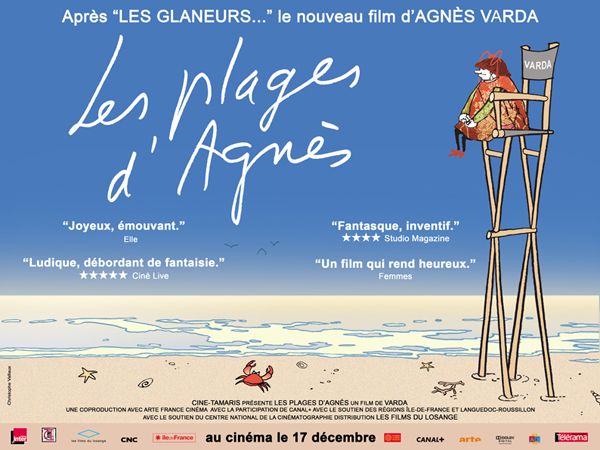Las playas de Agnès : Póster