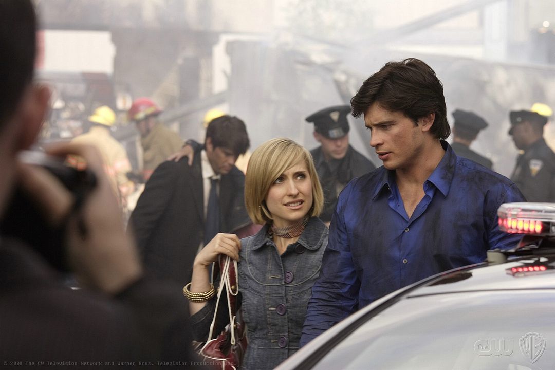 Foto Allison Mack, Tom Welling
